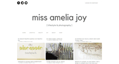 Desktop Screenshot of missameliajoy.com